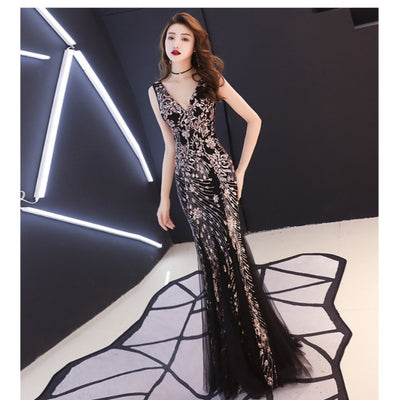 Vestido Largo Cola de Pez Elegante - Image 17