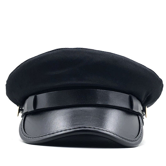 Boina Vintage Británica de Cuero PU para Hombre - Image 12