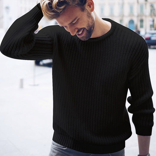 Suéter Tejido Liso para Hombre - Image 3