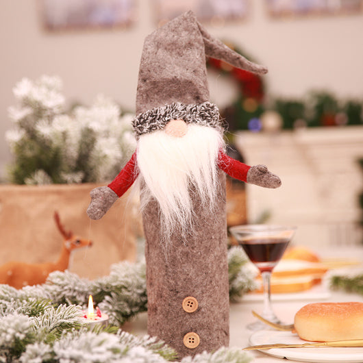 Muñeca Navideña Sin Rostro - Decoración Festiva - Image 3