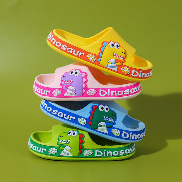 Pantufas Infantis Dinossauro - Chinelos Confortáveis para Crianças