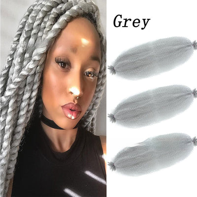 Peluca Crochet Afro Rizado con Cabello Sintético - Trenzas y Dreadlocks - Image 15