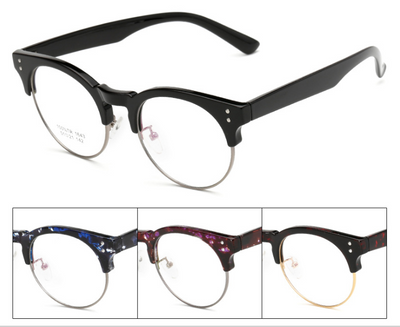 Gafas de Espejo Plano Unisex con Marco Retro Efecto Madera - Image 3