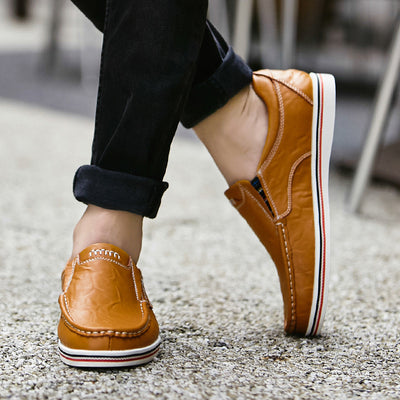 Zapatos de Cuero Casual Estilo Británico para Jóvenes - Image 5