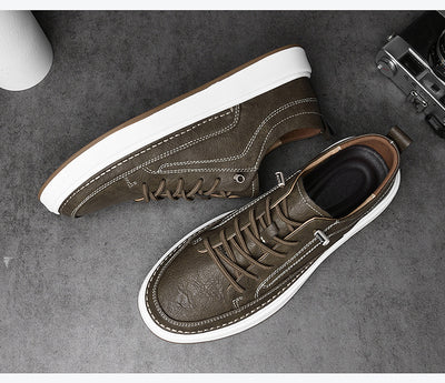 Tenis Casuales de Cuero para Hombre - Diseño Minimalista - Image 22