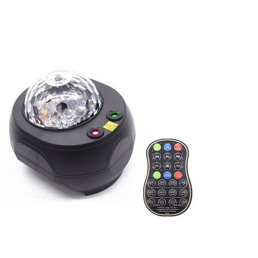 Luz Nocturna LED con Efecto Llama Estrellada y Ondas de Agua - Image 5