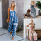 Jumpsuit Tie-Dye Amplio Estilo Relajado