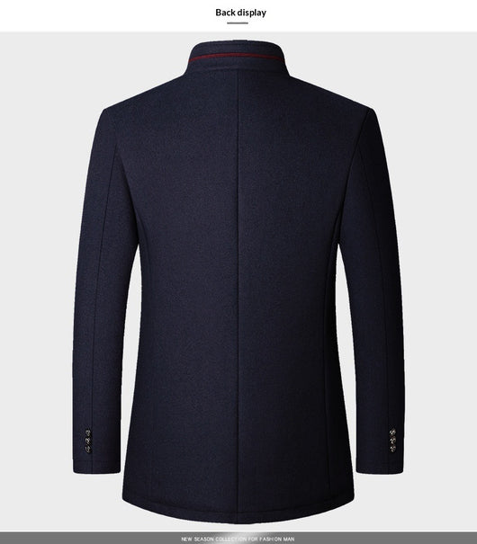 Chaqueta Casual para Hombre con Cuello de Pie - Image 10