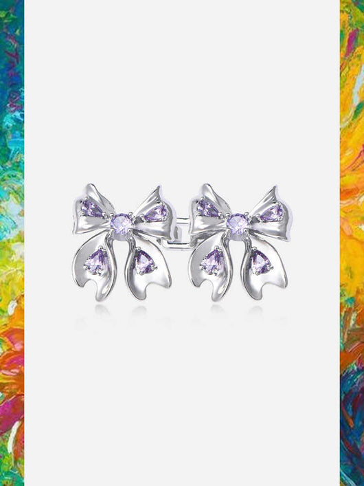 Broche de Cintura con Cristal Púrpura - Hebilla Dual para Cinturón y Accesorio - Image 9