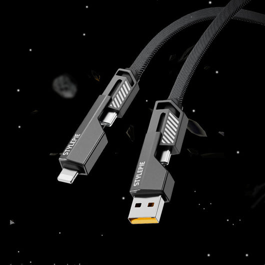 Cable 4 en 1 de Carga Rápida 60W USB-C