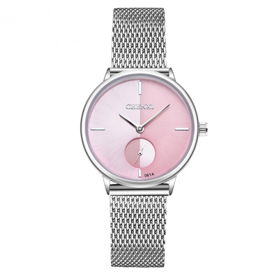 Reloj de Pulsera Mujer Minimalista - Malla Acero Inoxidable, Ultradelgado y Resistente al Agua - Image 7