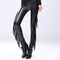 Leggins de Cuero Sintético con Borlas Estilo Texano
