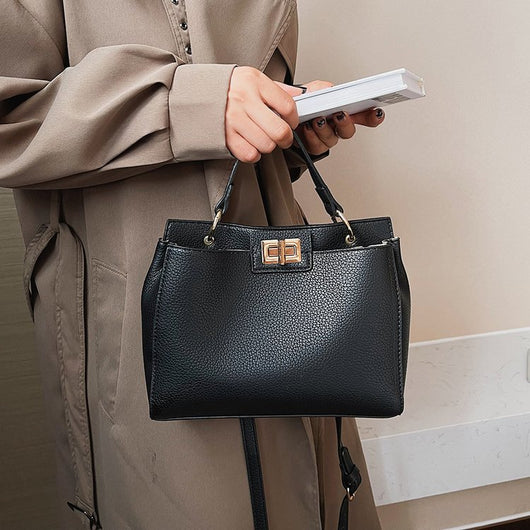 Bolsa Mensajera Estilosa de Gran Capacidad para Desplazamientos Diarios