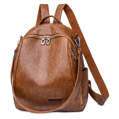 Mochila de Mujer de Gran Capacidad en PU - Elegante y Funcional - Image 5