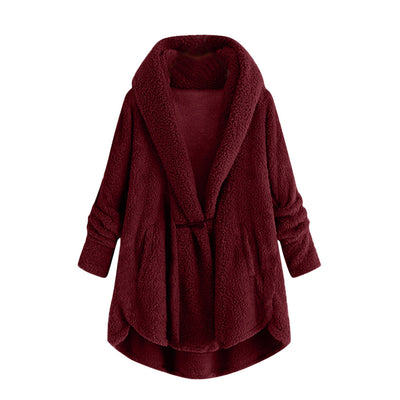 Chaqueta Casual con Capucha y Botones de Cuerno - Abrigo de Felpa Premium - Image 13
