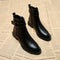 Botas Martin Vintage de Caña Media con Punta Redonda
