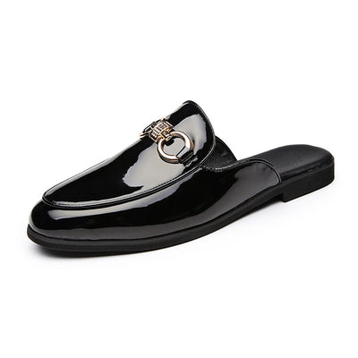 Pantuflas de Cuero para Hombre sin Talón - Cómodas y Fáciles de Poner - Image 6