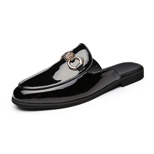 Pantuflas de Cuero para Hombre sin Talón - Cómodas y Fáciles de Poner - Image 6