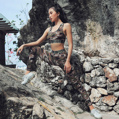 Leggings de Yoga con Estampado Camuflaje - Image 4