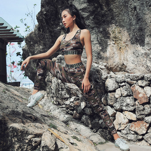 Leggings de Yoga con Estampado Camuflaje - Image 4