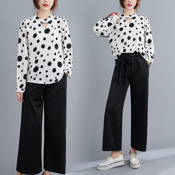 Conjunto Casual Mujer: Camisa Suelta y Pantalón Cómodo - Image 15