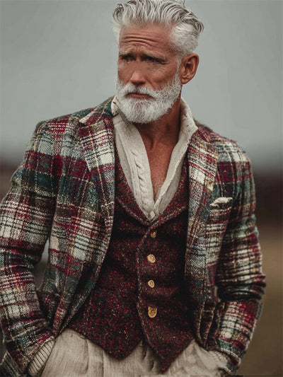Blazer Floral para Hombre con Estampado Moderno - Image 13