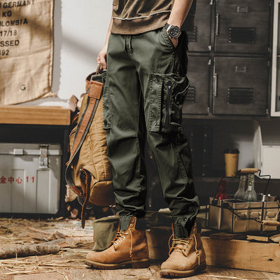 Pantalones Tácticos de Trabajo para Hombre - Corte Recto y Funcional - Image 13