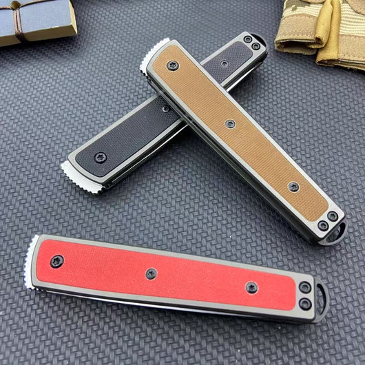 Cuchillo Plegable de Frutas con Diseño Personalizado Hecho a Mano - Image 10