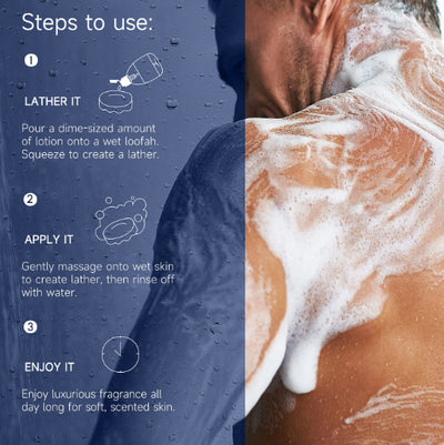 Gel de Baño para Hombre 500ml - Control de Grasa, Eliminador de Olores y Humectante - Image 11