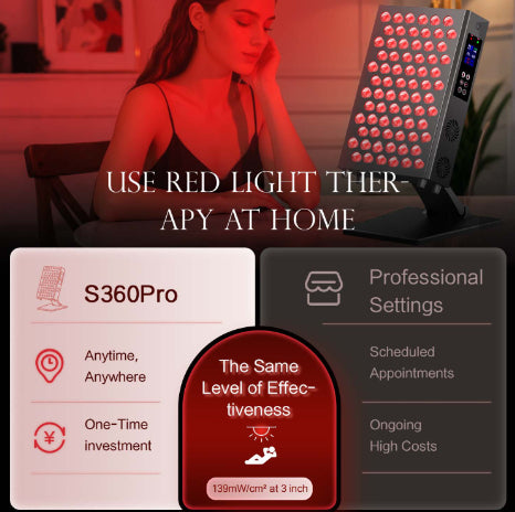 Lámpara LED de Escritorio con Terapia de Luz Infrarroja