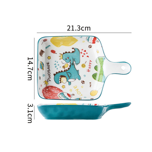 Juego de Platos de Cerámica Infantil con Diseños Animados - Image 33