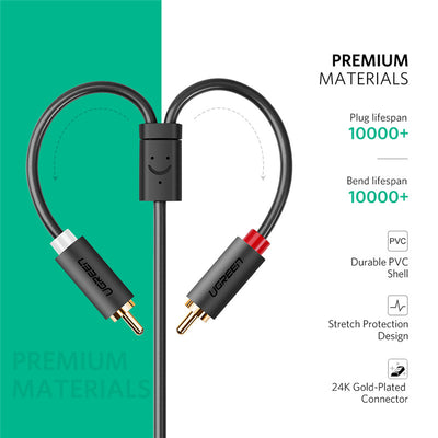 Cable Adaptador Audio Lotus 3.5 mm a 2 RCA - Conexión Revolucionaria - Image 8