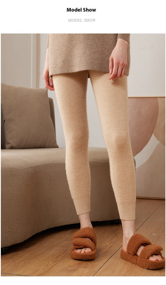 Leggings Térmicos Cintura Alta de Cachemira - Ajuste Slim Cómodo - Image 28