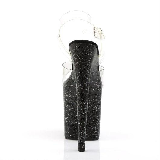 Tacones Plataforma Stiletto con Brillo Arcoíris Impermeables - Image 4