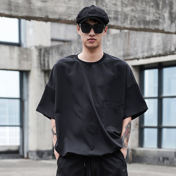 Playera Oversize con Hombros Caídos