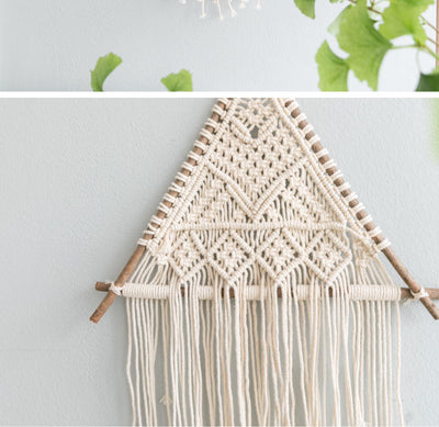 Tapiz de Macramé Nórdico para Pared - Decoración Interior Artesanal - Image 4