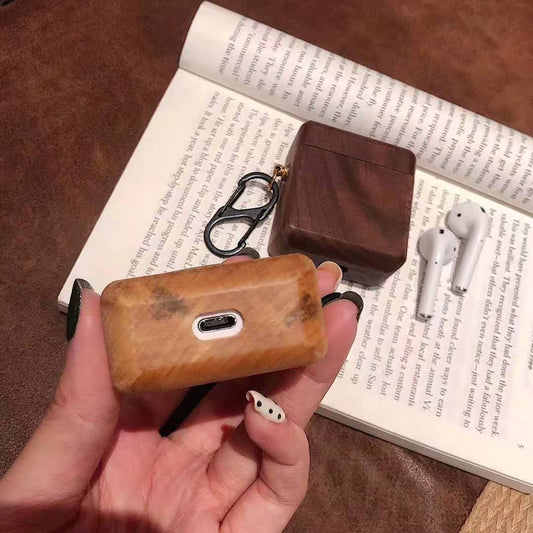 Estuche de Madera para AirPods con Bluetooth - Protección Premium - Image 2