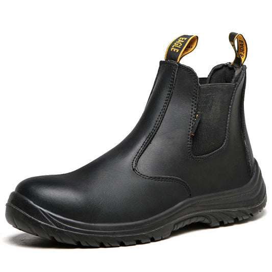 Botas de Seguridad Laboral en Cuero - Protección Total para el Trabajo