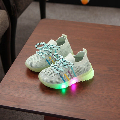 Zapatillas Luminosas LED Tejidas con Luces Intermitentes - Image 7