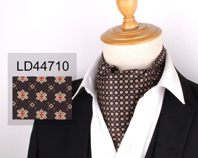 Pañuelo de Seda para Hombre con Estampado Floral - Image 12