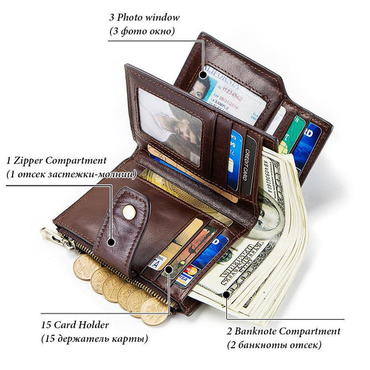 Billetera Multifuncional con Protección Antirrobo - Image 4