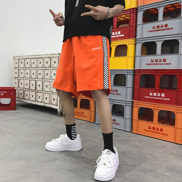 Pantalones Cortos Hip Hop Hombre Verano Sueltos Estilo Harajuku