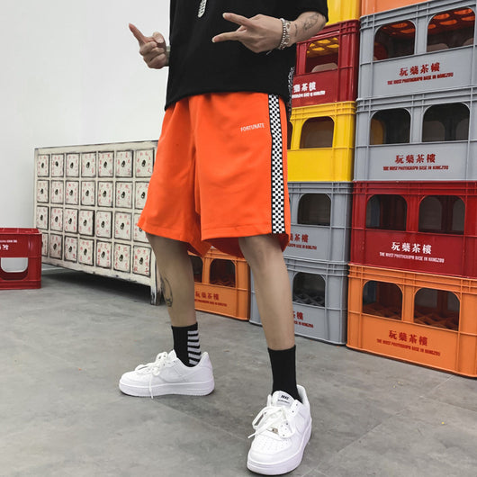 Pantalones Cortos Hip Hop Hombre Verano Sueltos Estilo Harajuku