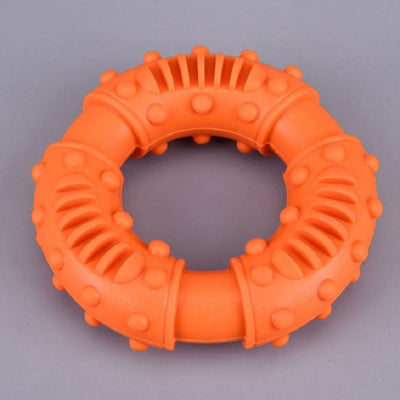 Juguete Interactivo Limpiador de Dientes para Perros - Anillo Masticable de Goma - Image 5