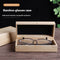 Estuche Organizador de Bambú para Gafas - Caja de Almacenamiento Elegante