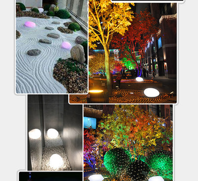 Luz Solar de Piedra Decorativa Impermeable para Exterior - Image 11