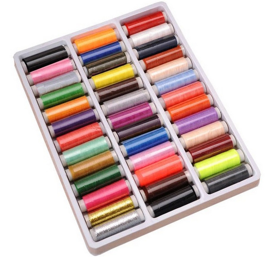 Juego de 39 Colores de Hilo para Costura a Mano