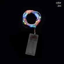 Luces Navideñas LED con Alambre de Cobre y Esferas Decorativas - Image 15