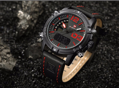 Reloj Electrónico Deportivo Resistente al Agua con Doble Movimiento - Image 3