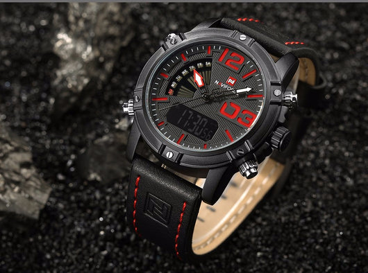Reloj Electrónico Deportivo Resistente al Agua con Doble Movimiento - Image 3